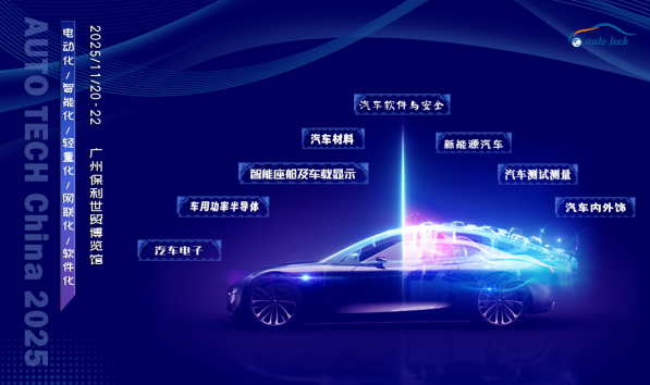 AUTO TECH China 2025广州国际汽车技术展来袭：前沿技术、精彩论坛，不容错过！